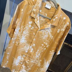 Casual Camp Collar Print Shirt