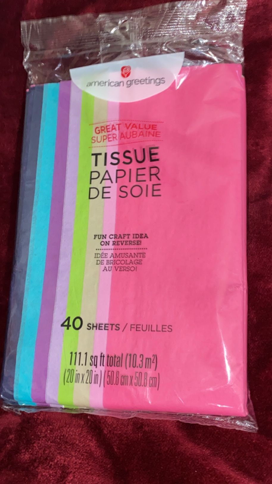 Big packages Of tissue Paper any Occasion