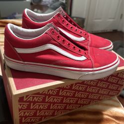  Old Skool Red Vans 