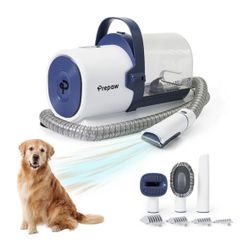 PrePaw Lite PG50 4 In 1 Pet Vacuum Groomer