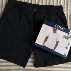 Shorts Size L , Polo T Slim Fit Size L  Both New Never Worn