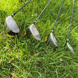Nike Sasquatch Golf Club Lot 2 Drivers 3 & 7 Wood LEFT HANDED