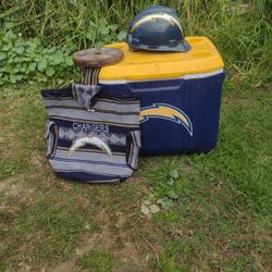 NFL Hard Hat Ice Chest  New Tote Bag