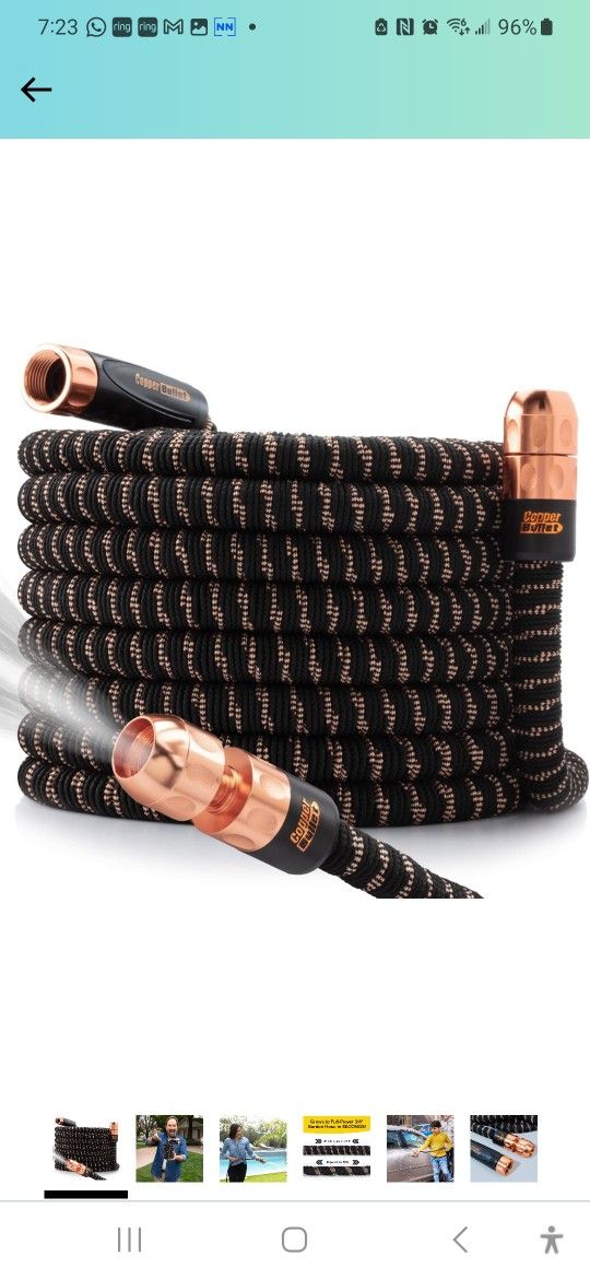 Premium copper Bullet 75 Ft. hose