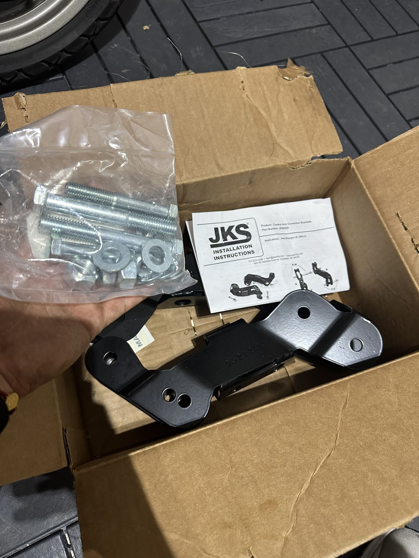 Jeep Wrangle JK 07-18 Correction Brackets