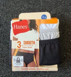 Hanes women’s underwear 3pcs, XL only, new