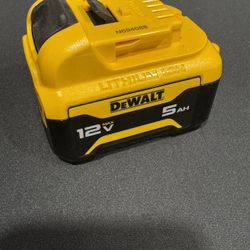 Dewalt 12V 5ah battery