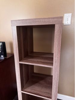 Tall cube shelf