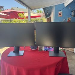 2 Dell UltraSharp U2719DX 27" Monitors