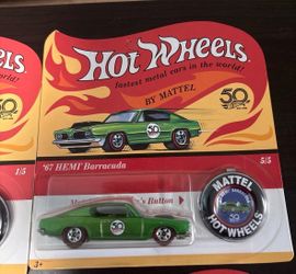 50 anniversary hot wheels