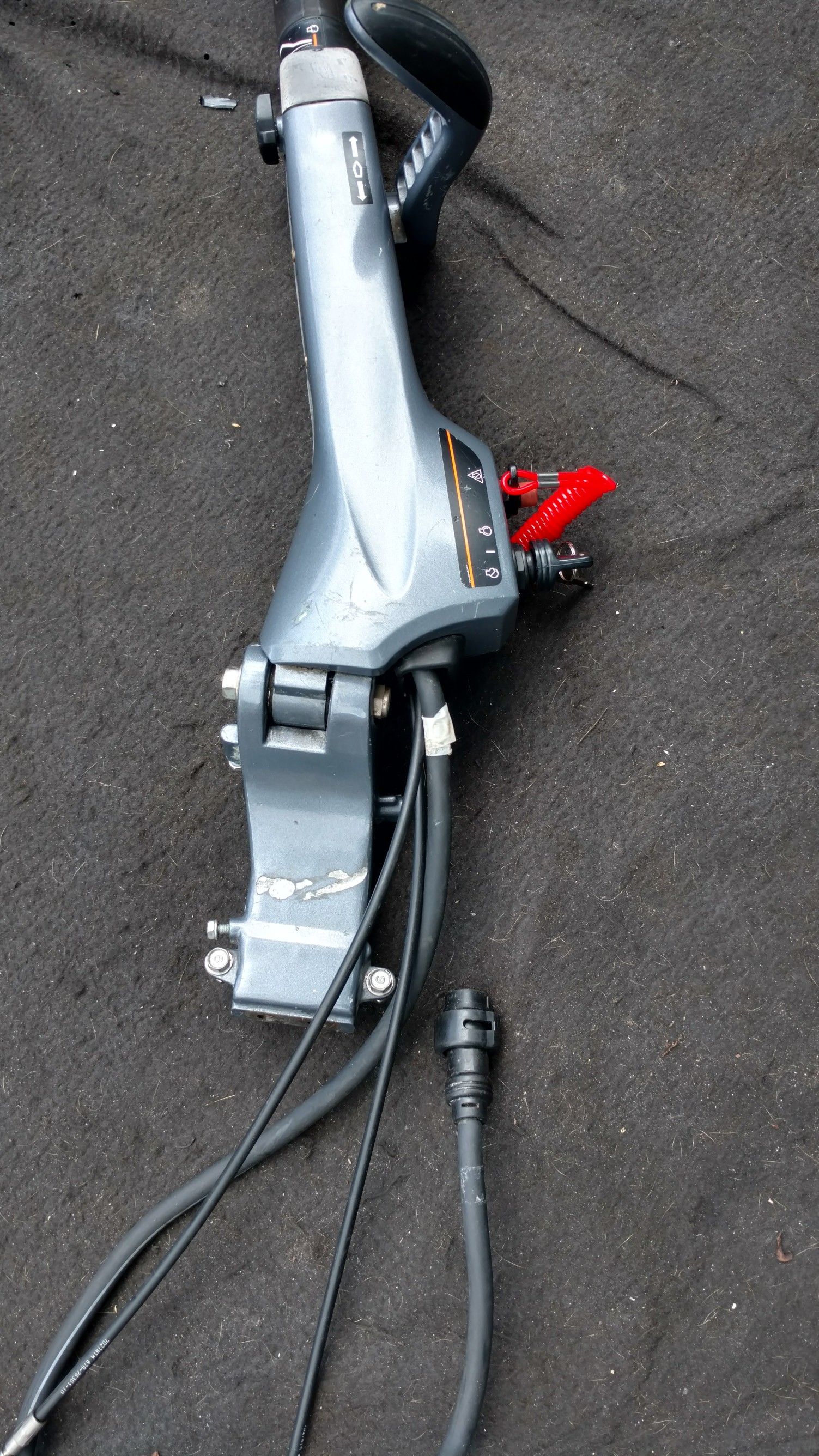 yamaha big tiller handle control. 40 hp and up for Sale in Miami, FL