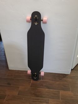 Plain Black 41 Inch LONGBOARD Never Ridden