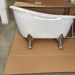 55 Inch Claw Foot Tub