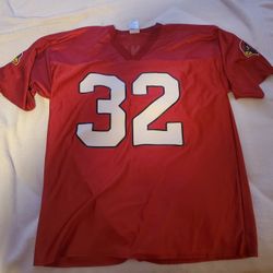 Arizona Cardinals Edgerton James Red #32 Jersey Large