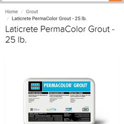 permacolor grout