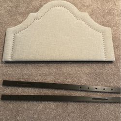 Twin Bed Headboard  Fabric 