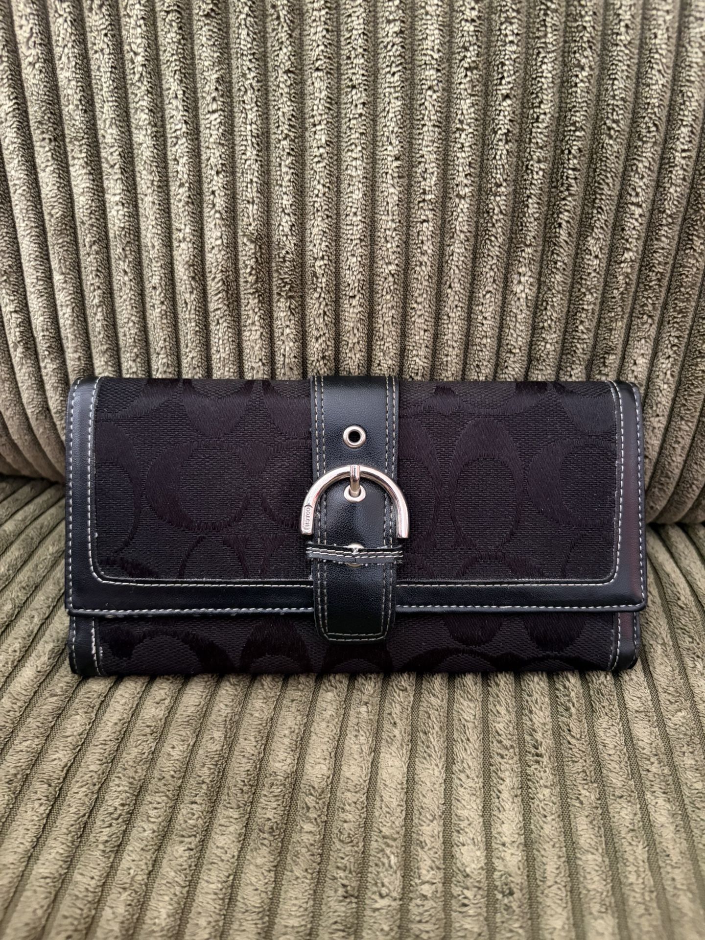 Black Vintage Coach Wallet