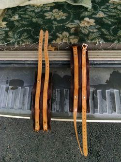 Ankle weights with straps