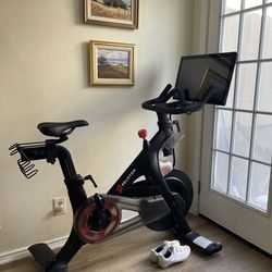 Peloton Bike + Shoes | Exercise Bike