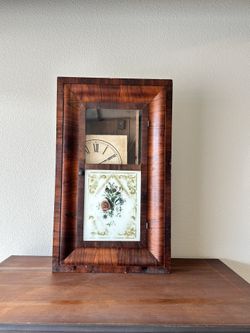 Vintage Clock Original Seth Thomas Brass Clock