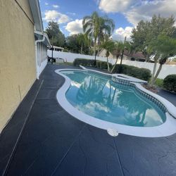 Pool Deck Refinish 