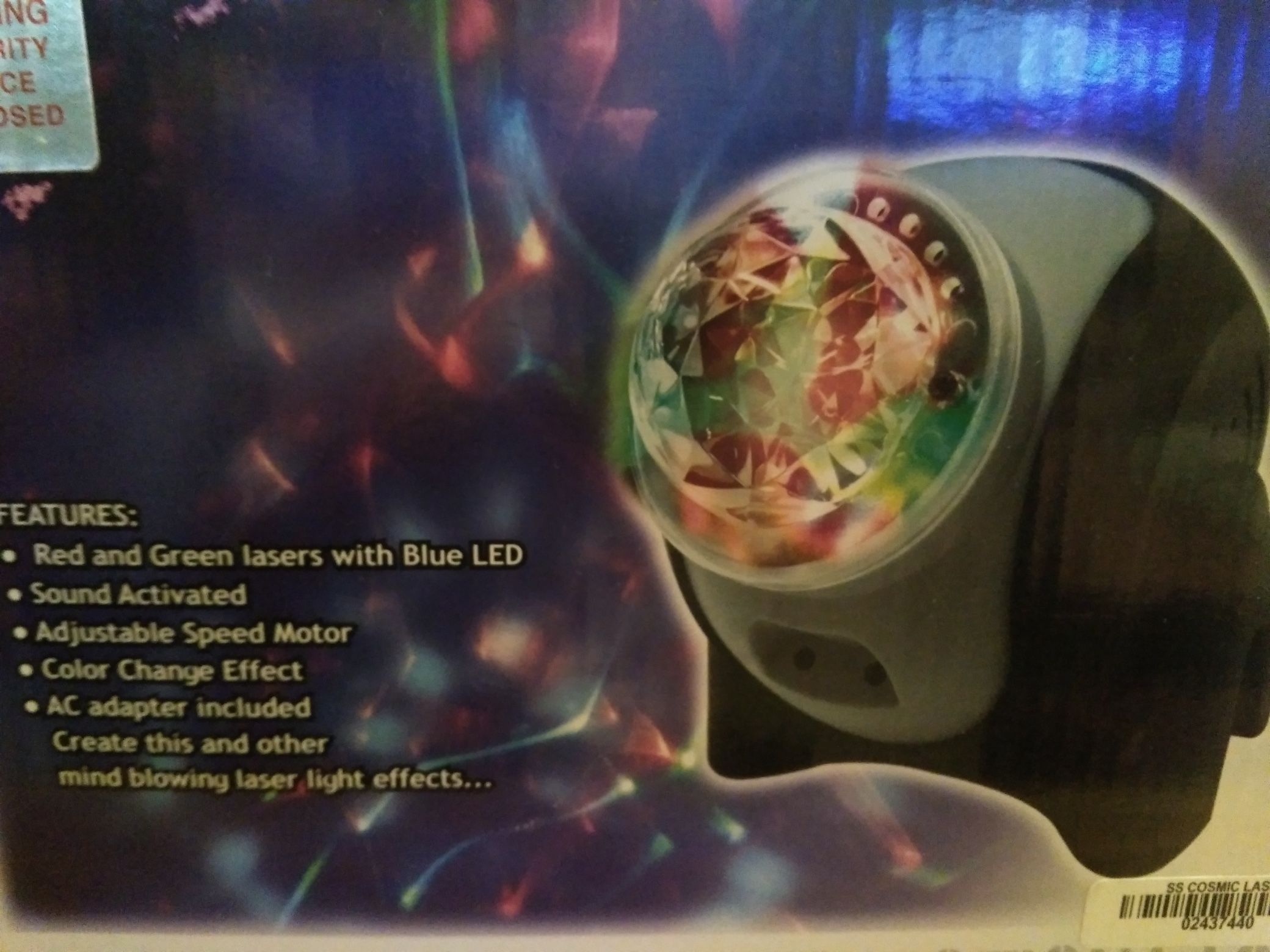 disco led laser light ball bulb