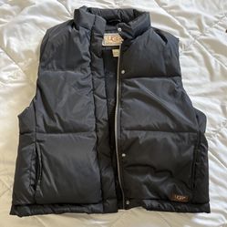 UGG Black Puffer Vest 