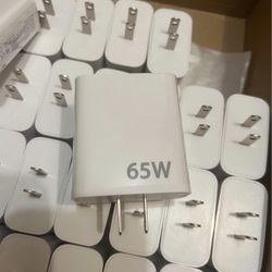 65W Fast Wall Charger 5 USB Type C PD QC3.0 Adapter For MacBook iPhone Samsung