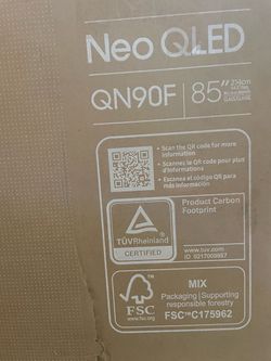 Samsung - 85” Class QN90F Series Neo QLED Mini LED 4K UHD SamsungVision AI Smart Tizen TV