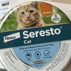 Seresto flea and tick collar cats Sealed Tin