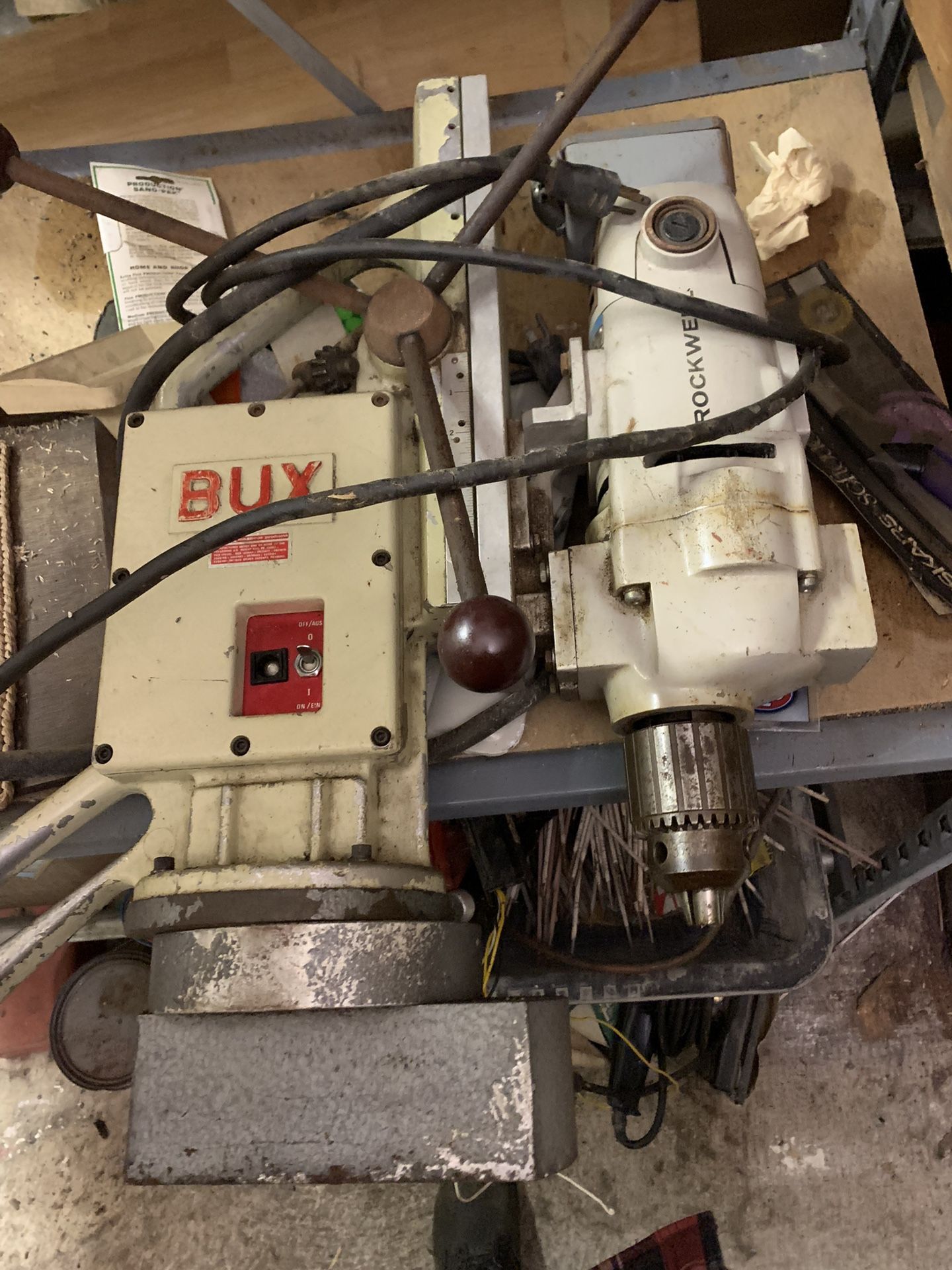 Magnetic drill