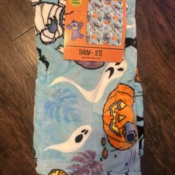 Stich Halloween Throw Blanket 