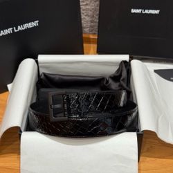 YSL Men’s Belt With Box 2026 New 