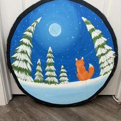 Winter Scene 2 Display Art - “24 Indoor/Outdoor Display