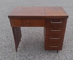 Sewing Machine Desk Cabinet