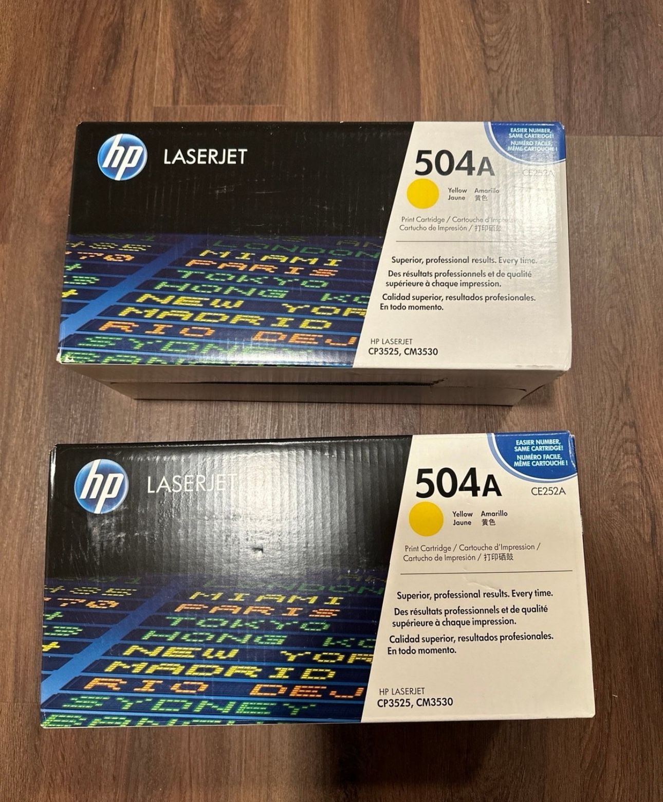 Hp Toner 504a Yellow(2)