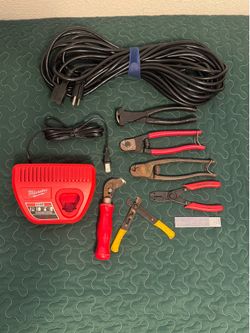 New milwakuee charger and tools