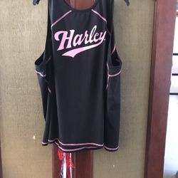 Harley Davidson / Pink / Black/ Size 3 X