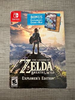 Zelda Breath Of the Wild Explorers Edition Nintendo switch