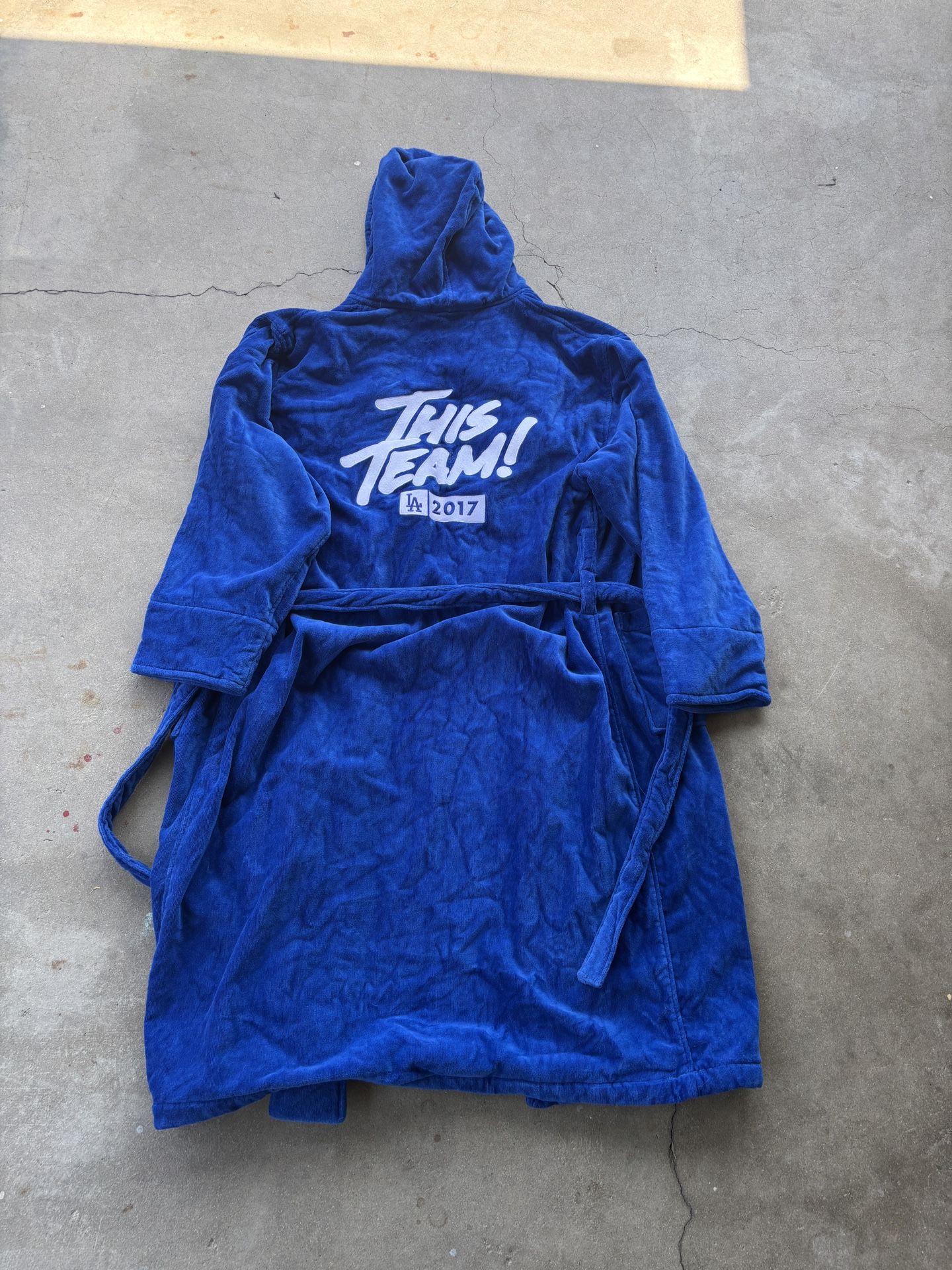 Dodgers This Team 2017 Bath Robe