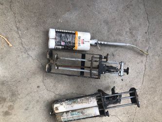 dual-component epoxy cartridge and two manual dual-cartridge