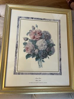 MARIE ANNE FLORAL PICTURE