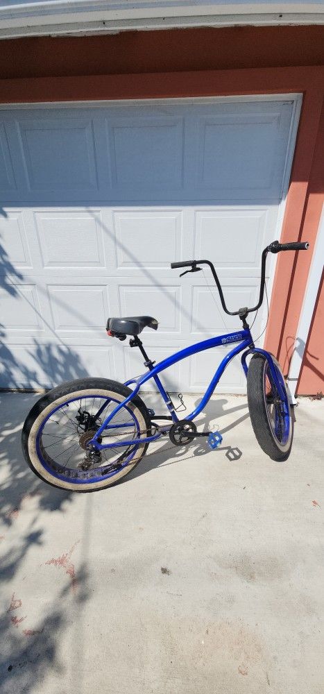 Custom Fat Tire Cruiser Bike