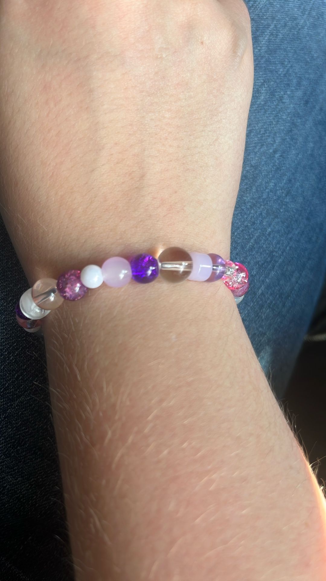Different shape beaded bracelet