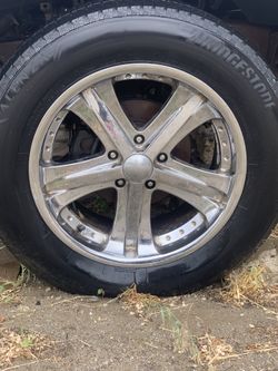 20”  Ultra Brand Wheels Set 4 And Tires 