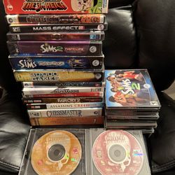 Lot Of 24 PC Games