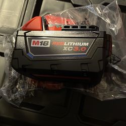 Milwaukee m18 red lithium XC 3.0 battery