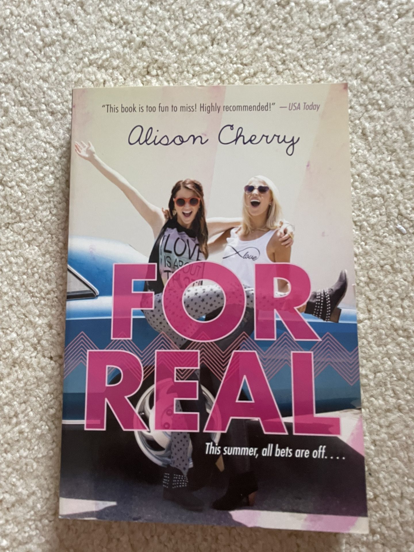 For Real by Alison Cherry 