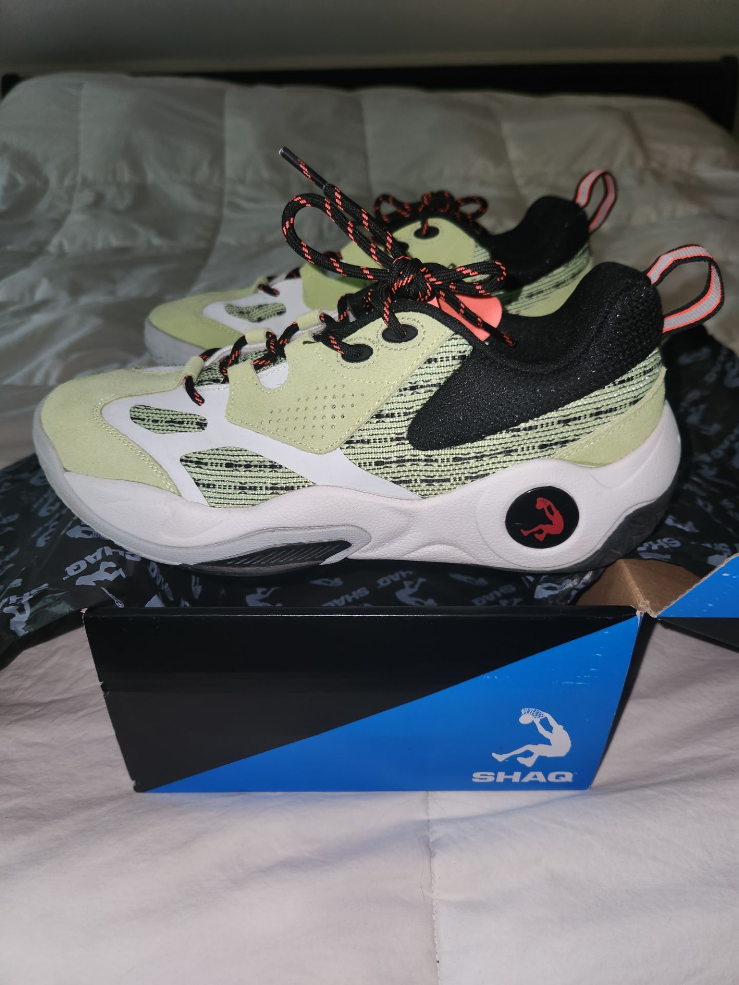 SHAQ basketball Lt. Green NEW $40.