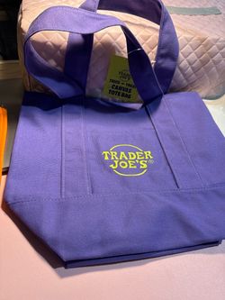 Trader Joe's Trick or Treat Canvas Tote Bags